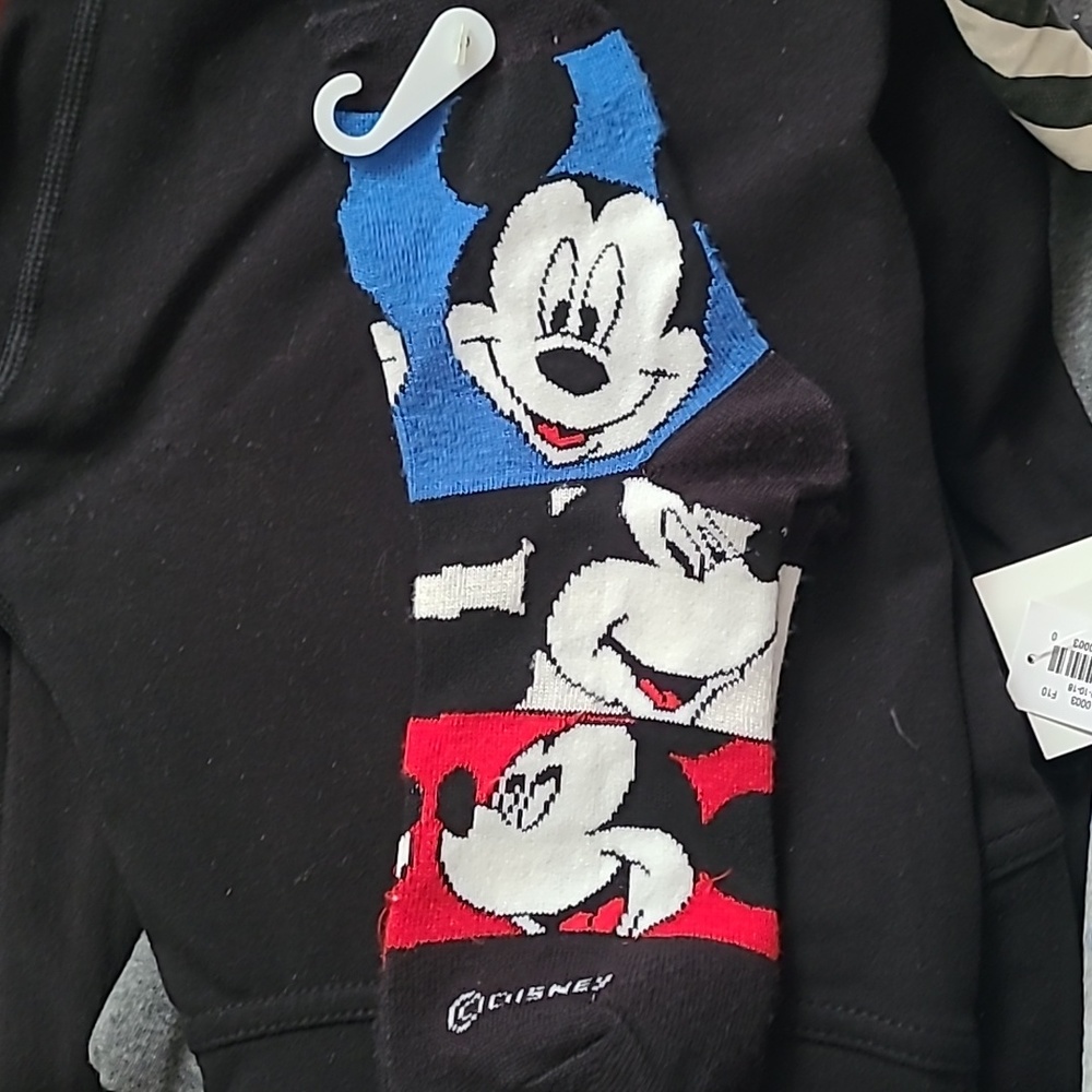 Mickey Mouse socks, new